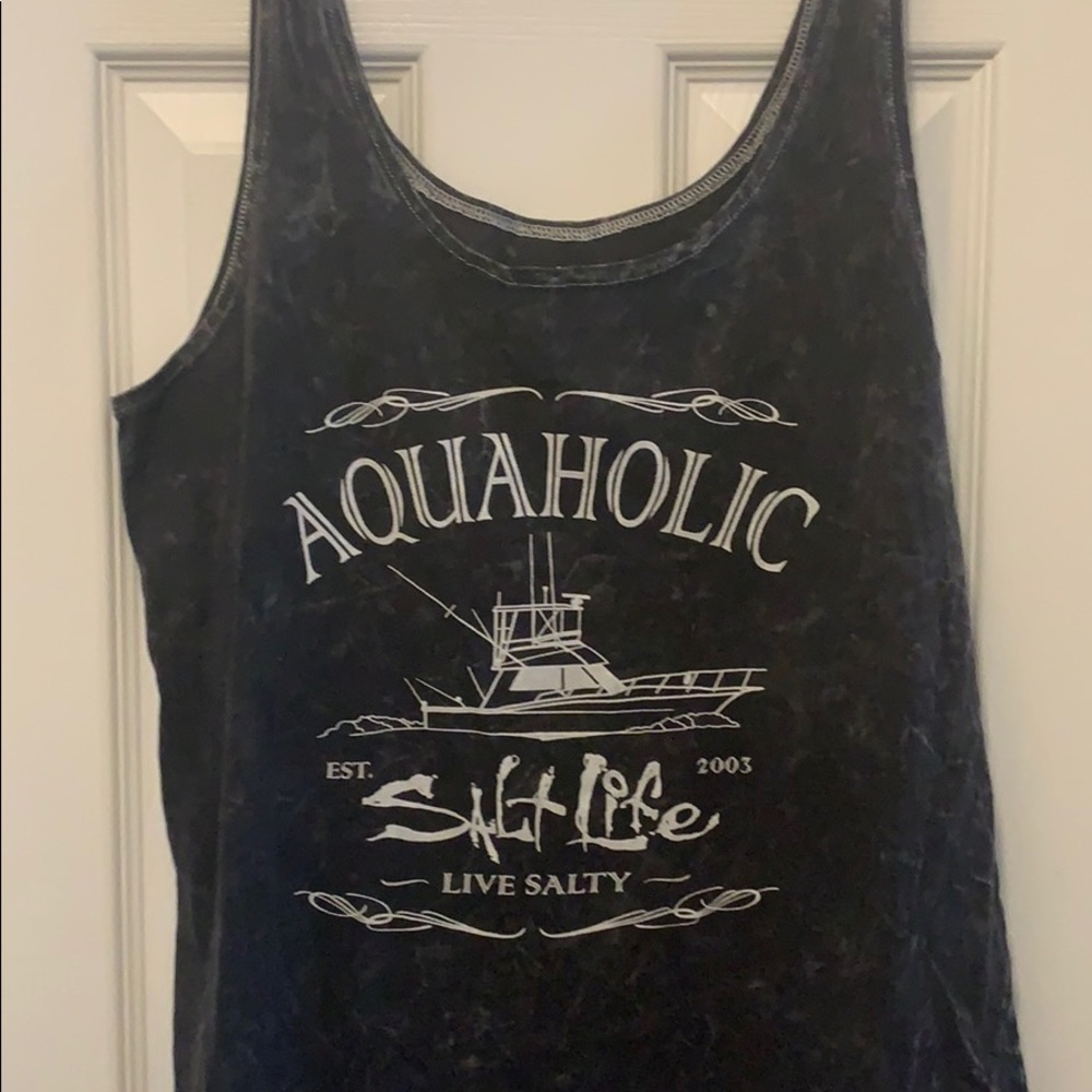 Salt life 100% cotton tank